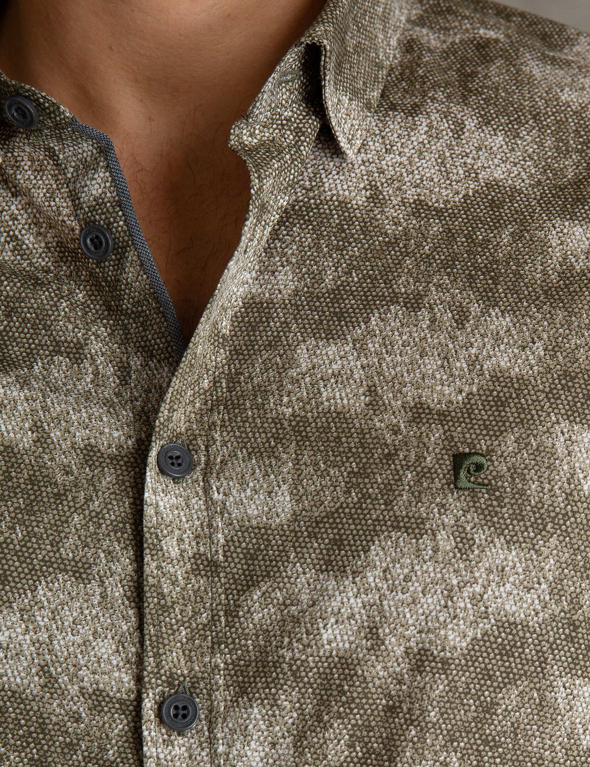 Yeşil Slim Fit Gömlek - 50193908010