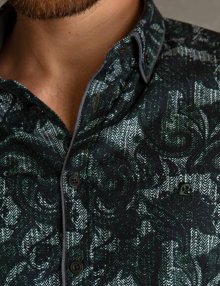 Yeşil Slim Fit Gömlek - 50193947019