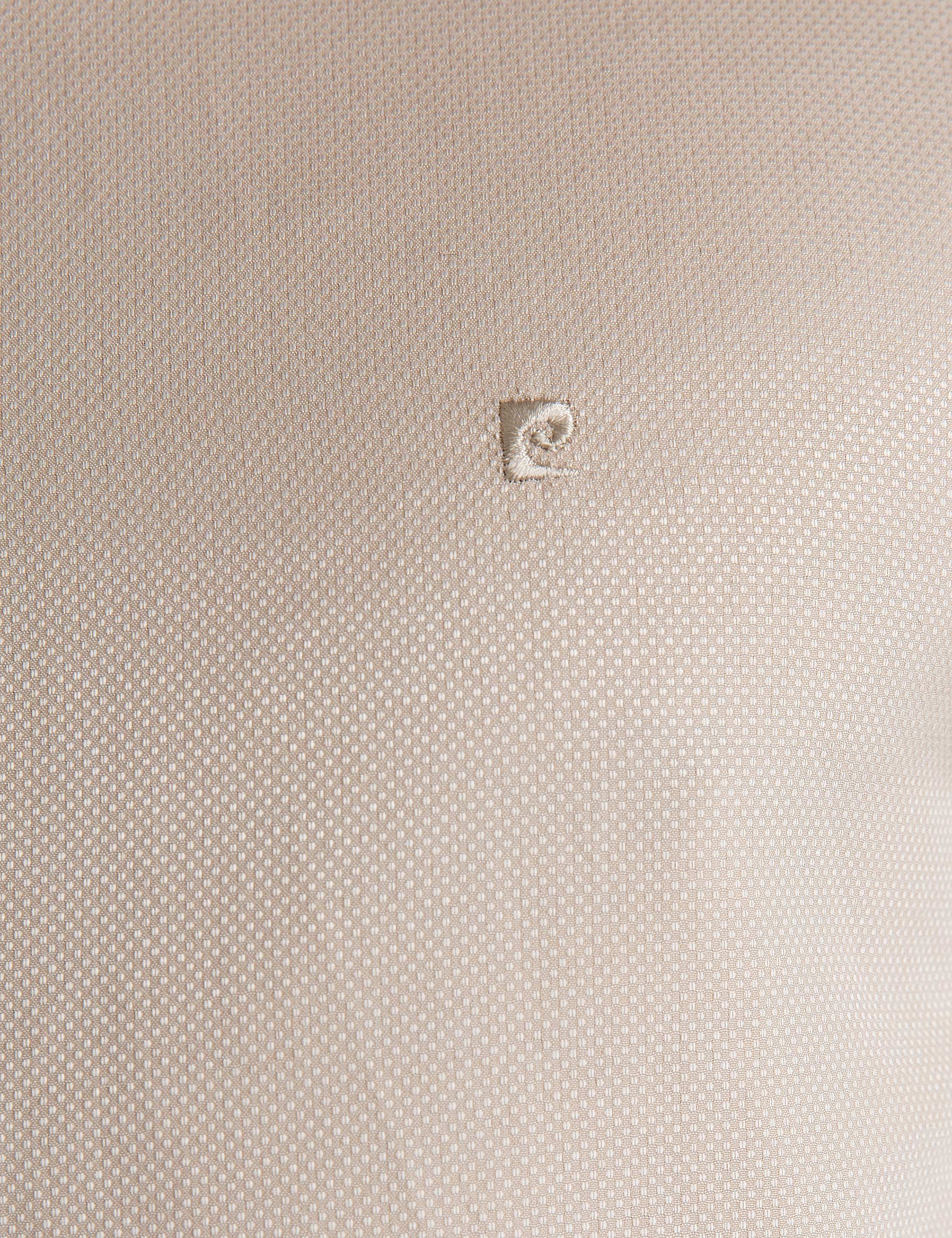 Bej Slim Fit Gömlek