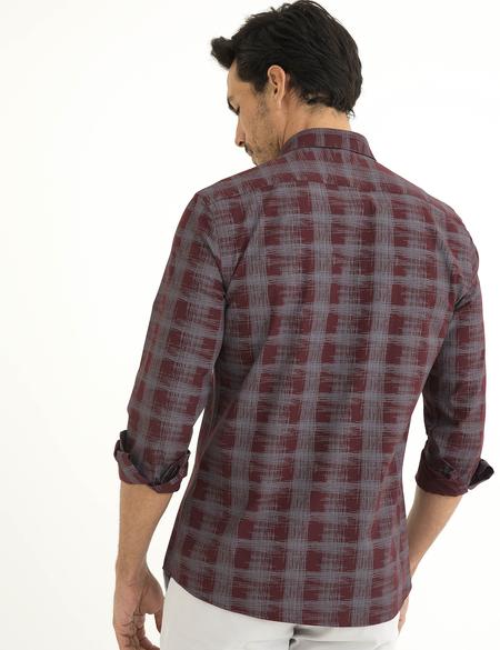 Bordo Slim Fit Gömlek - 50195916001