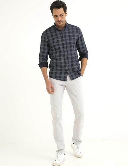 Lacivert Slim Fit Gömlek - 50195916016