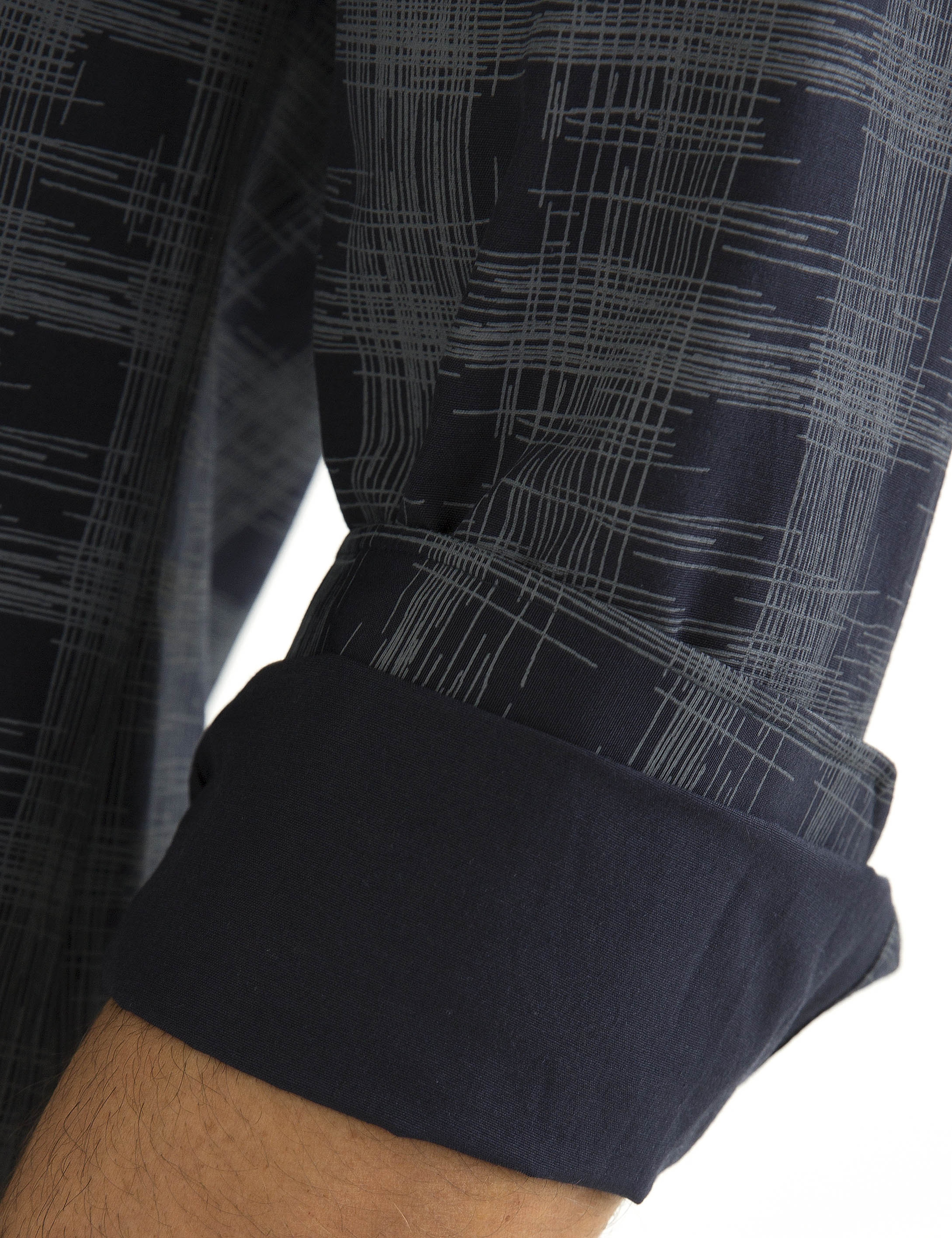 Lacivert Slim Fit Gömlek - Image 4