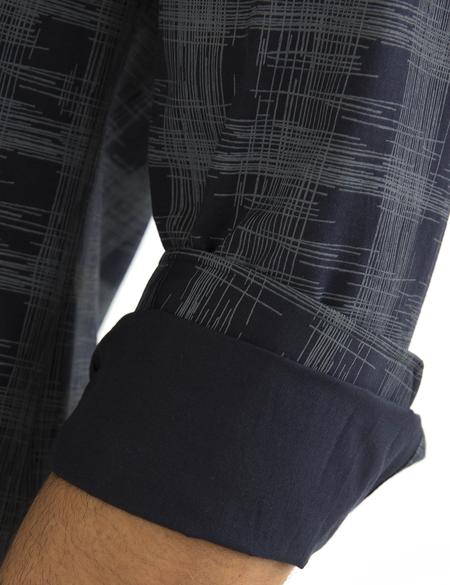 Lacivert Slim Fit Gömlek - 50195916016