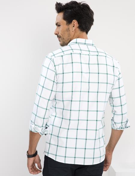 Yeşil Slim Fit Gömlek - 50195928015