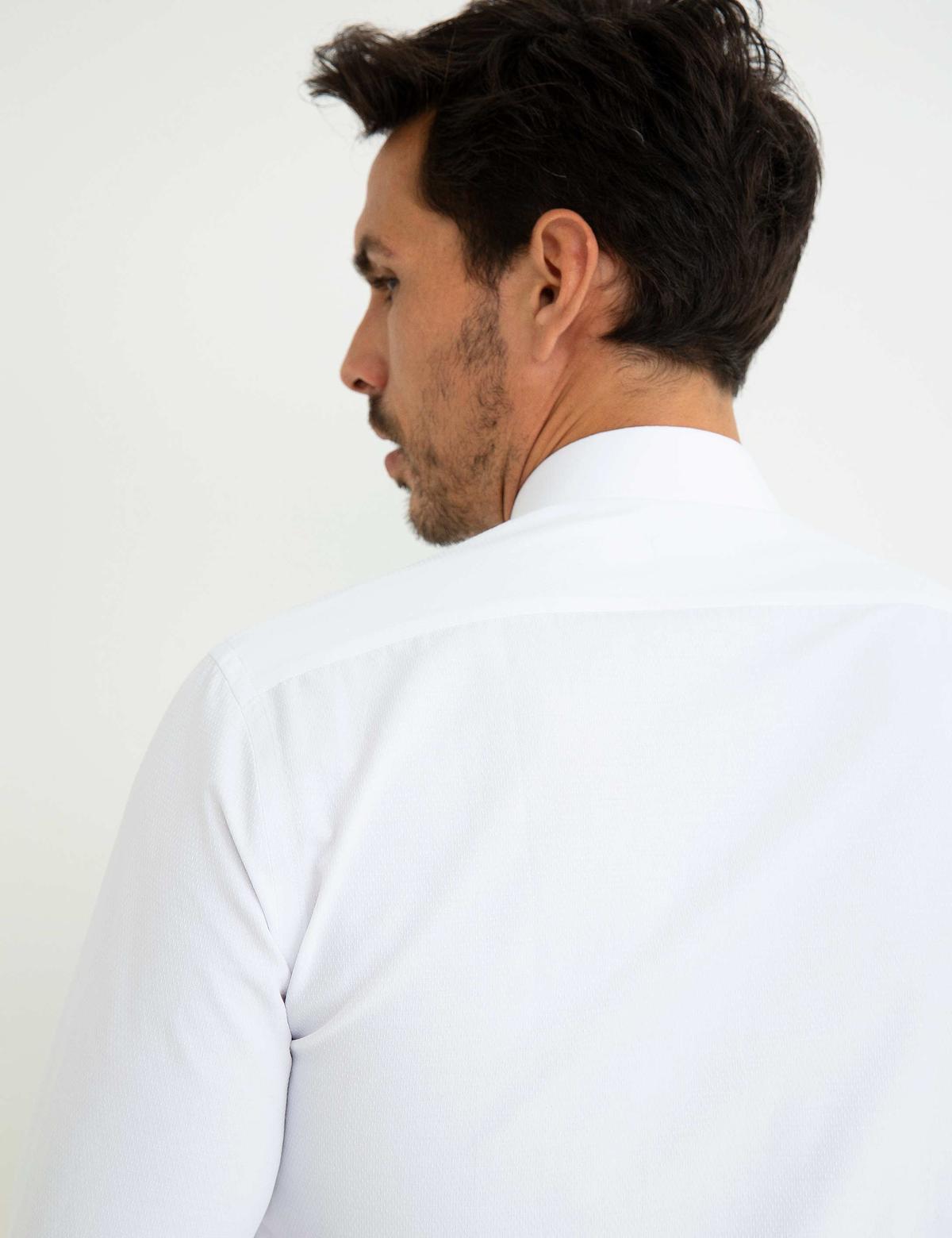 Beyaz Slim Fit Gömlek - 50195935017