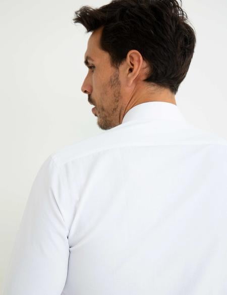 Beyaz Slim Fit Gömlek - 50195935017