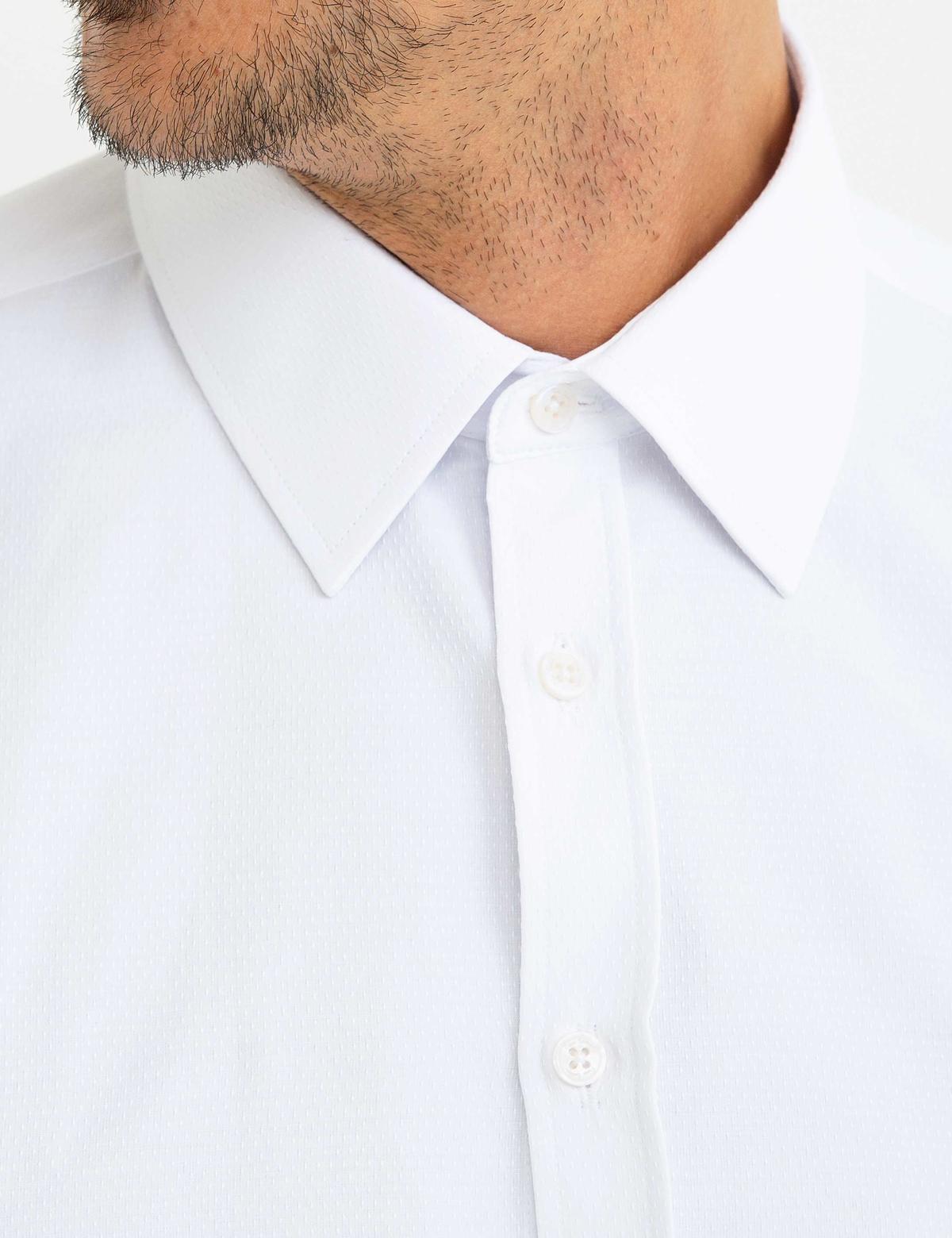 Beyaz Slim Fit Gömlek - 50195935017