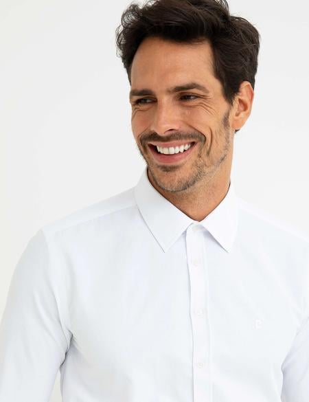 Beyaz Slim Fit Gömlek - 50195935017