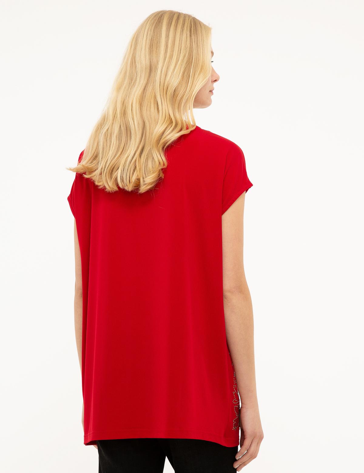 Kırmızı Bluz - 50197793074