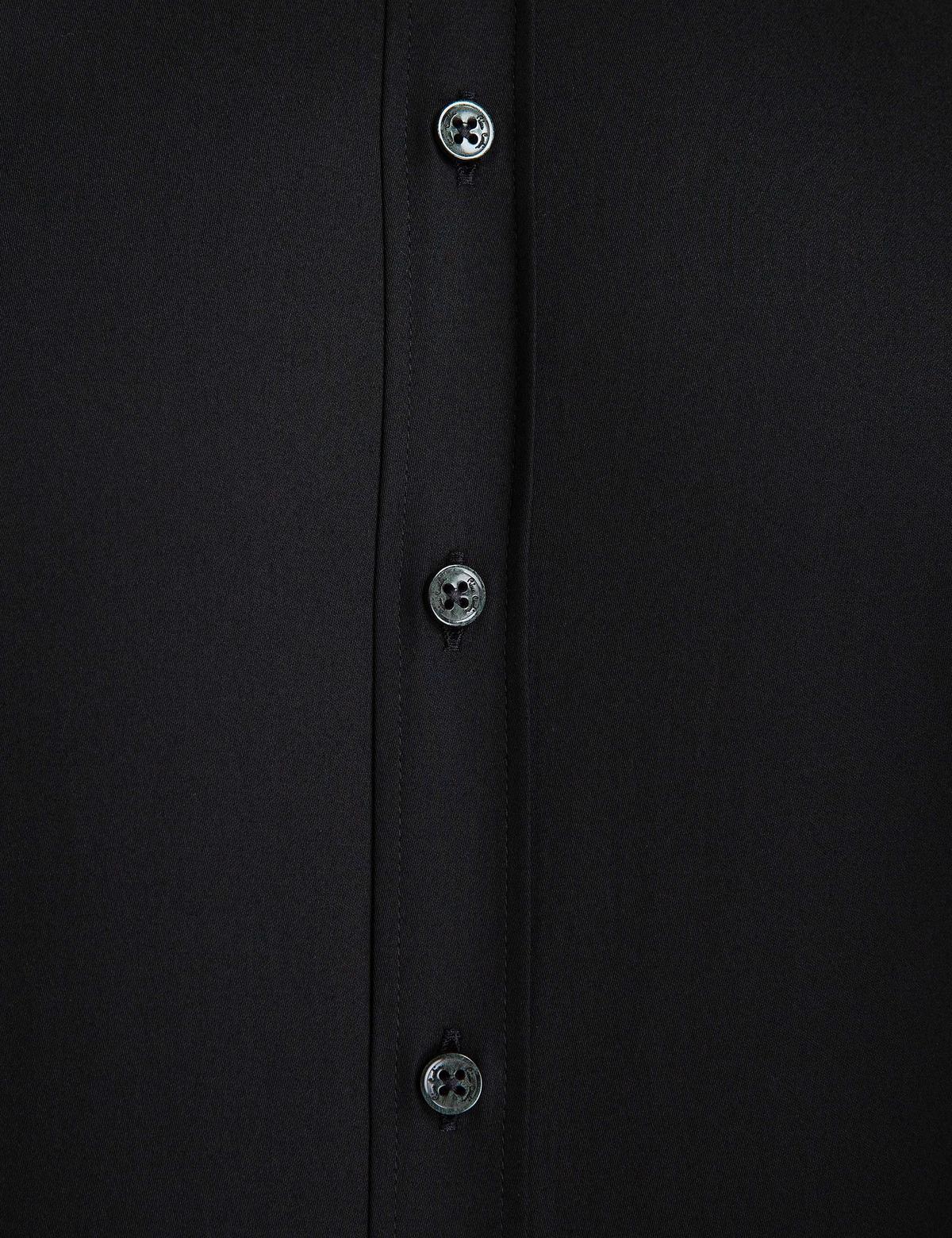 Siyah Slim Fit Gömlek - 50199436037