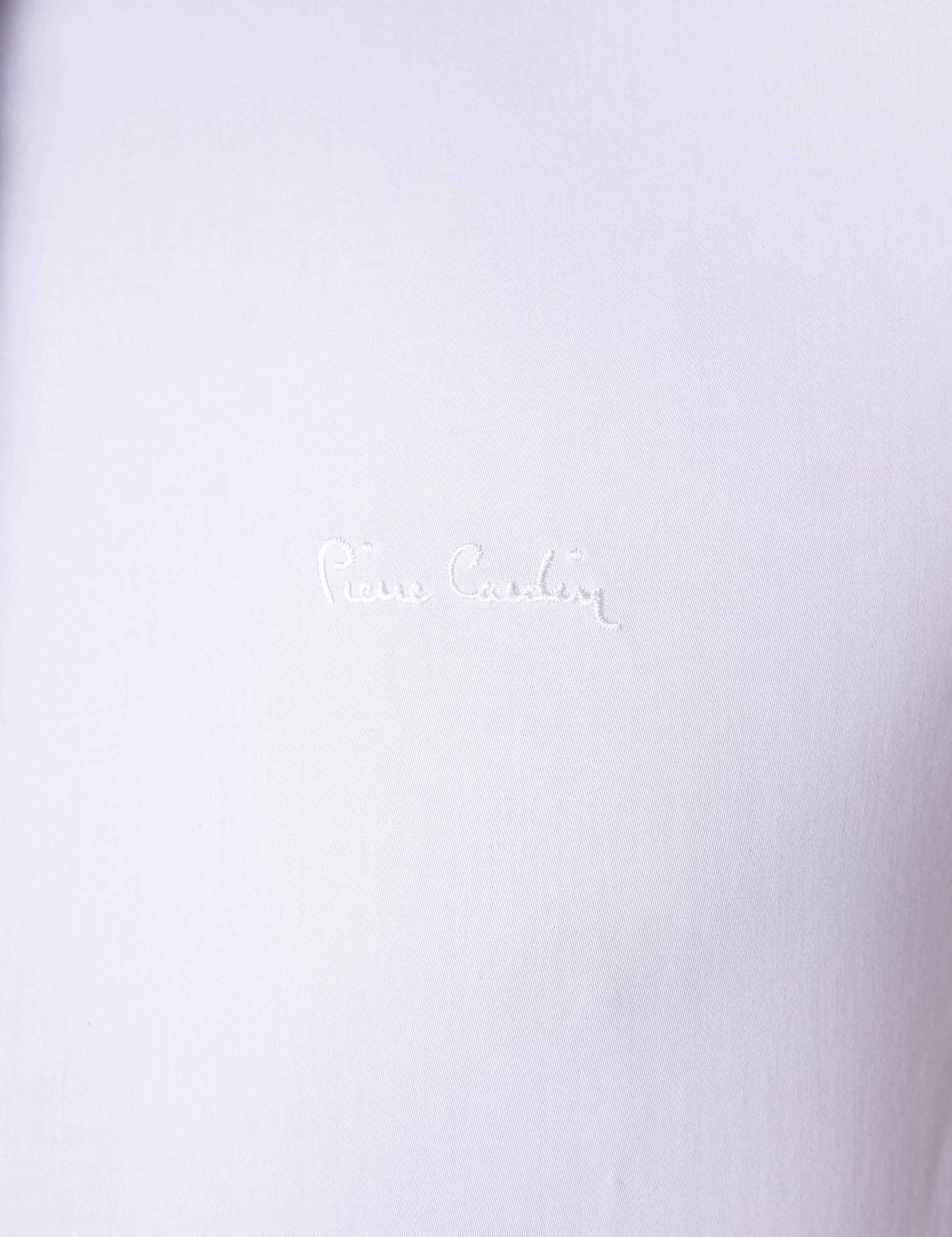 Beyaz Slim Fit Uzun Kollu Basic Gömlek