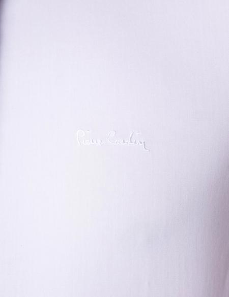 Beyaz Slim Fit Uzun Kollu Basic Gömlek - 50204547024