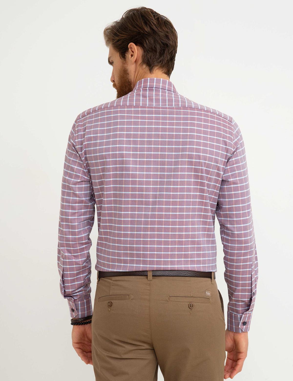 Kırmızı Regular Fit Gömlek - 50188444007