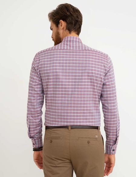 Kırmızı Regular Fit Gömlek - 50188444007