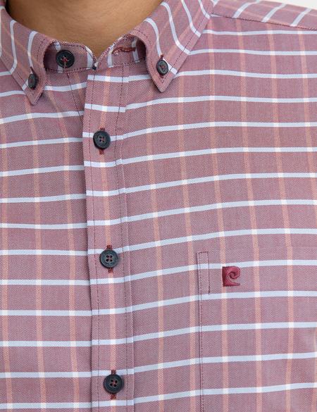 Kırmızı Regular Fit Gömlek - 50188444007