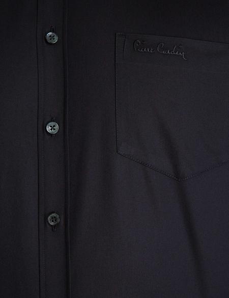 Siyah Regular Fit Basic Gömlek - 50197137014