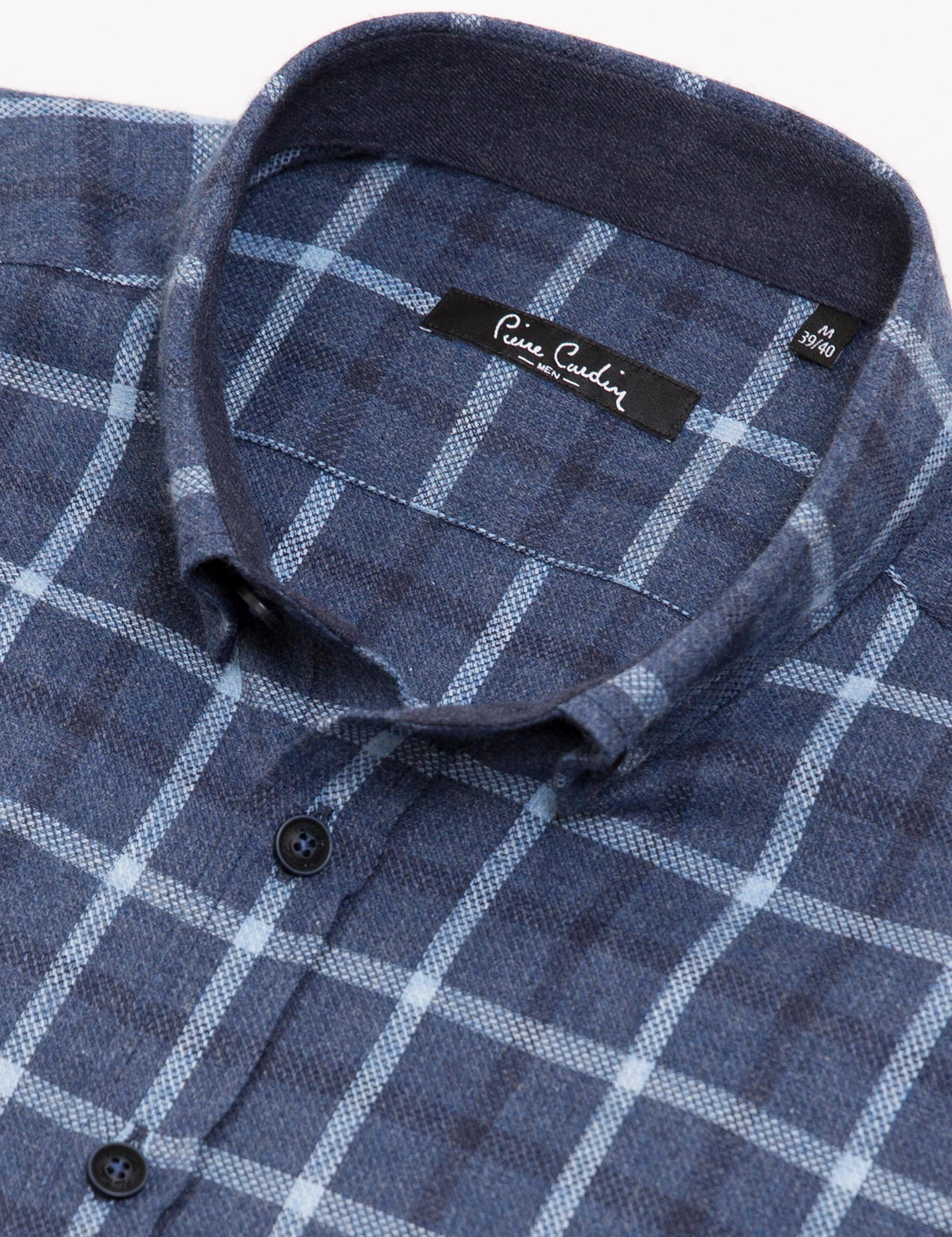 LACIVERT GOMLEK UZUNKOL