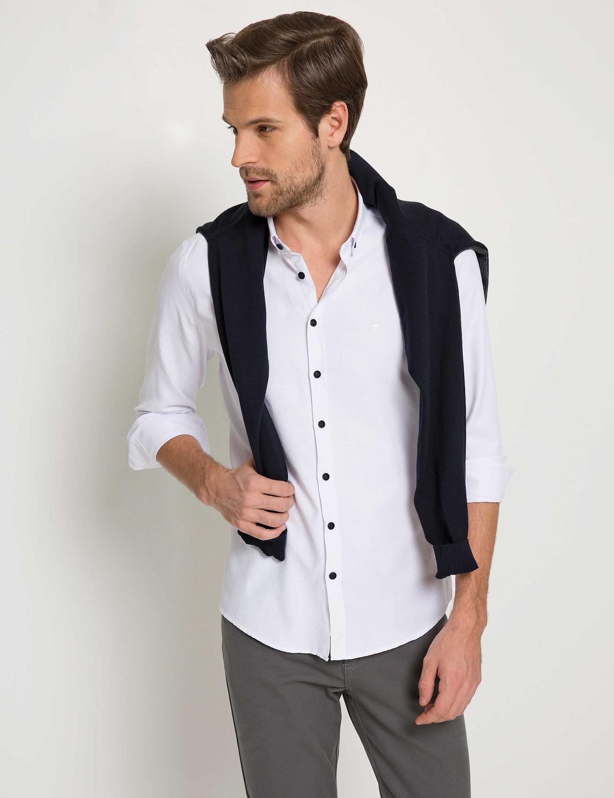 BEYAZ GOMLEK UZUNKOL