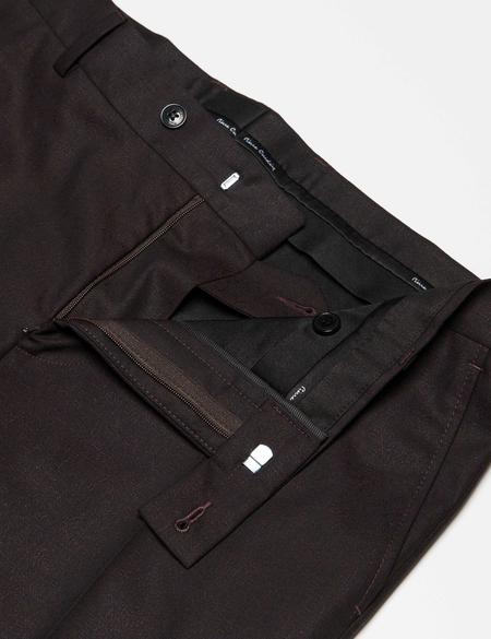 Bordo Damatlık Smokin - 50177947107