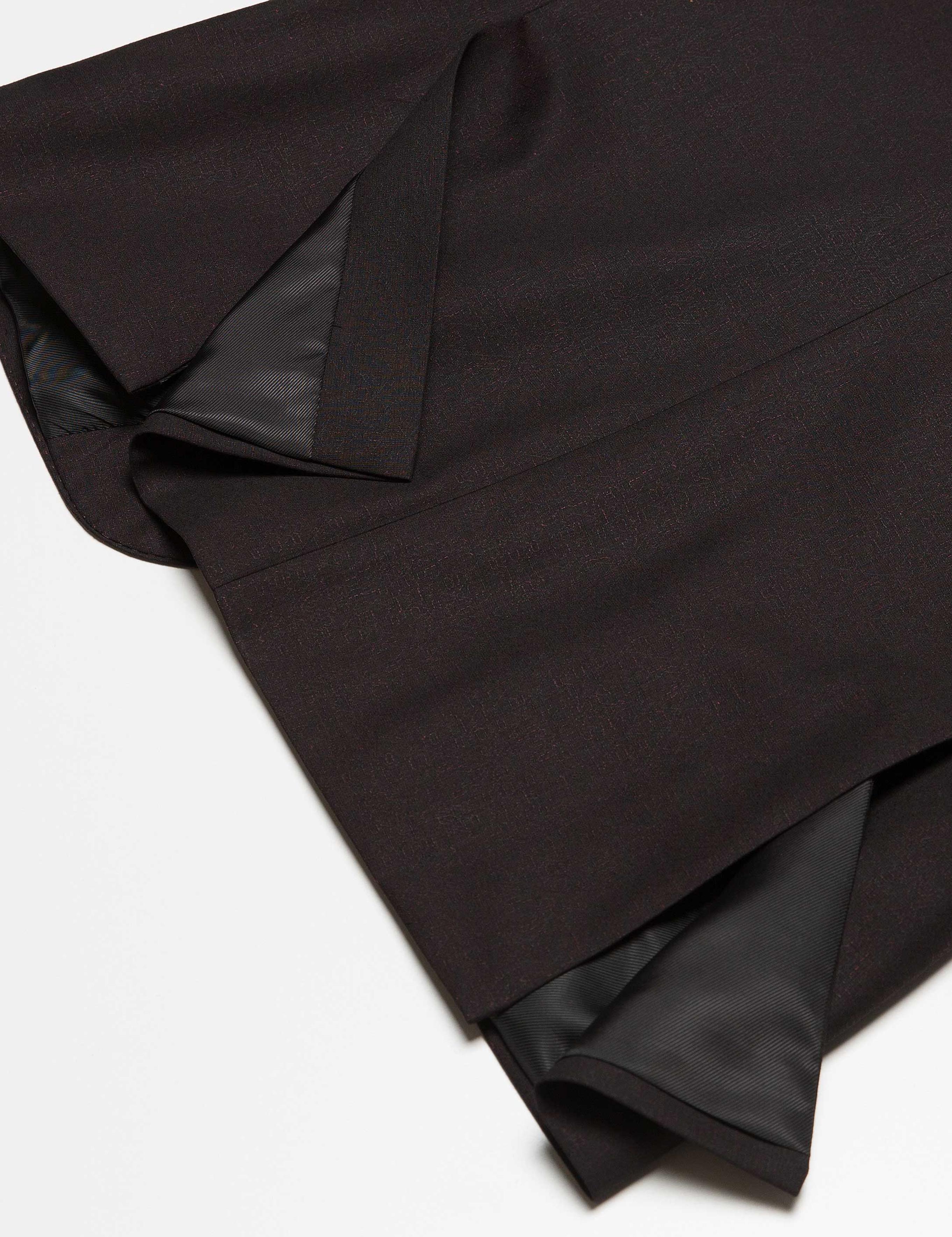 Bordo Damatlık Smokin