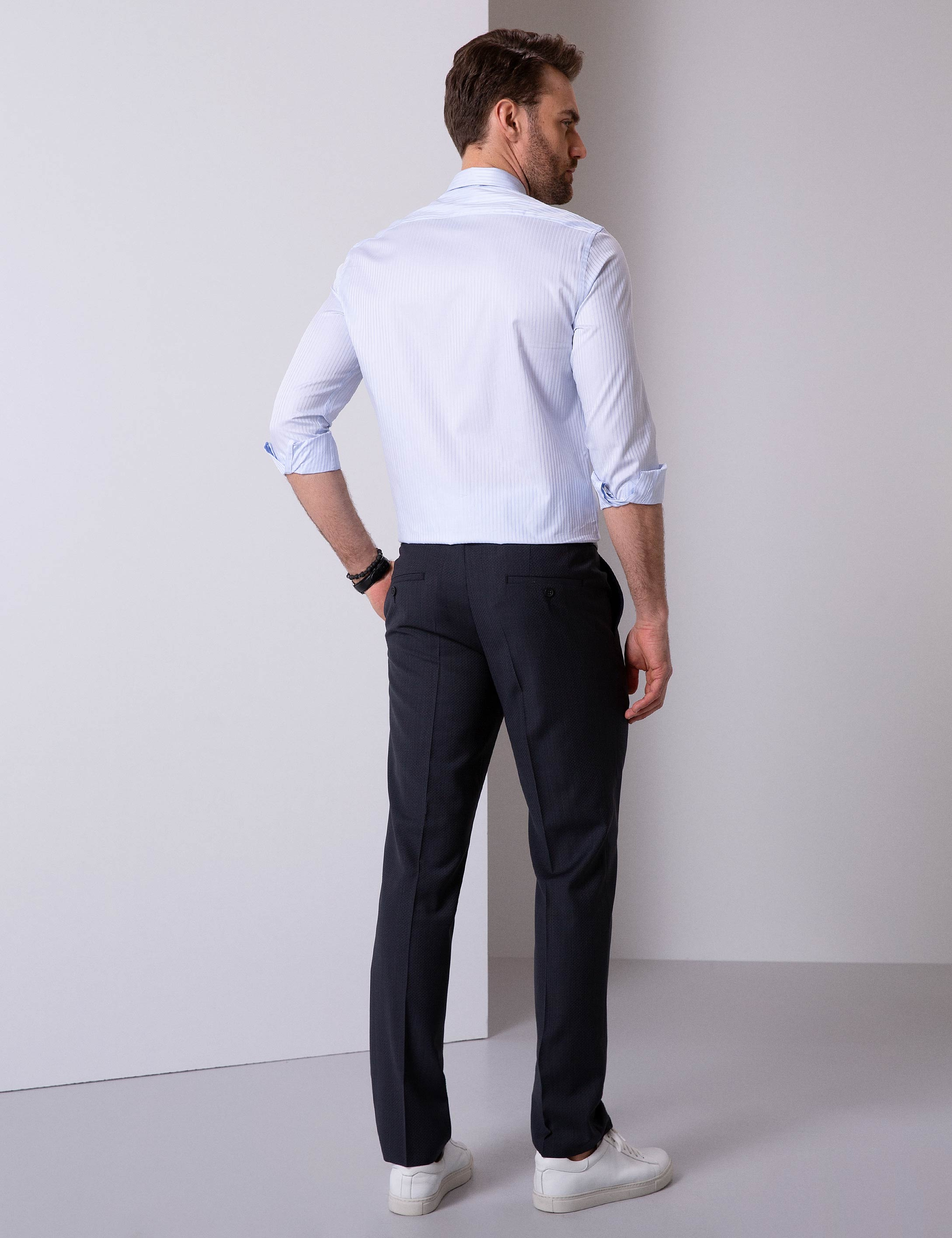 Siyah Slim Fit Pantolon