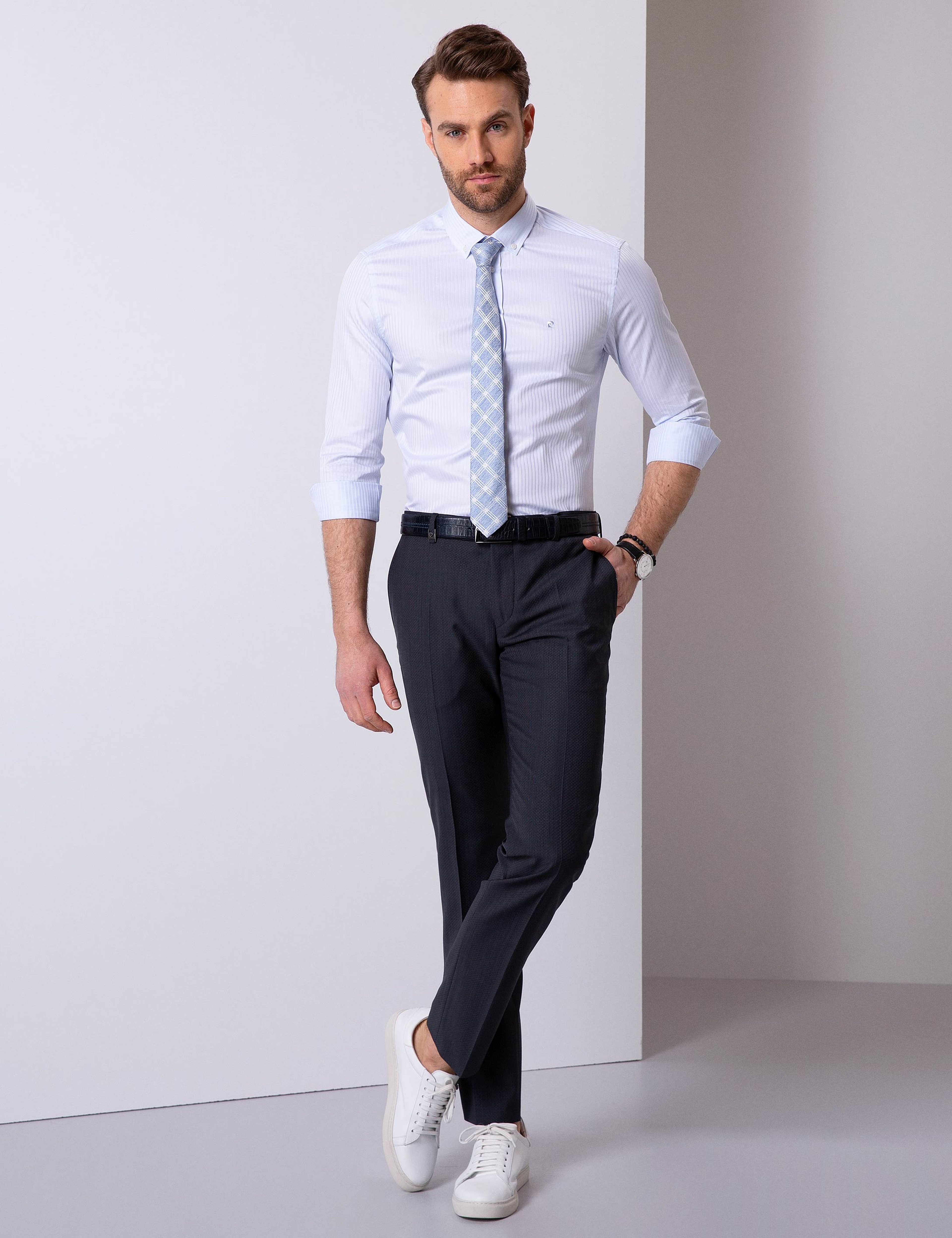Siyah Slim Fit Pantolon