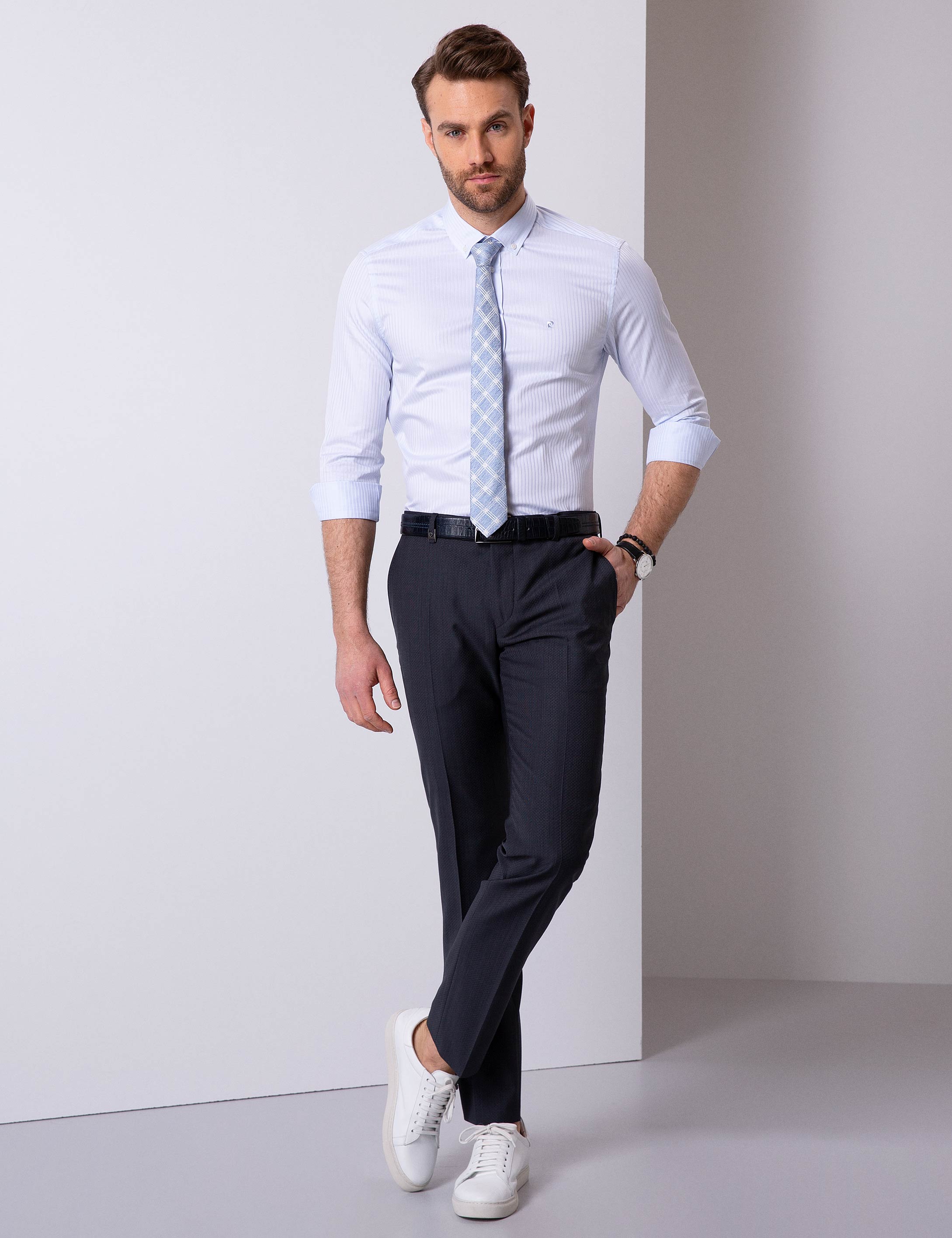 Siyah Slim Fit Pantolon