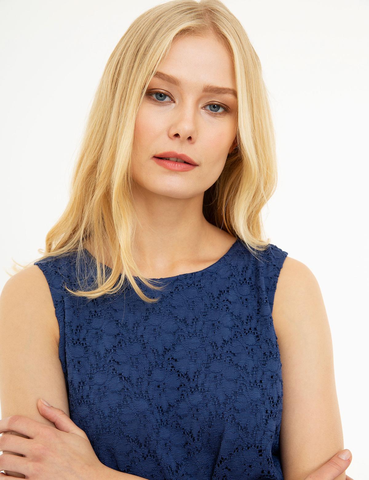 Lacivert Regular Fit Tulum - 50204416001