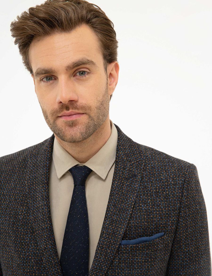 Lacivert Ex. Slim Fit Ceket