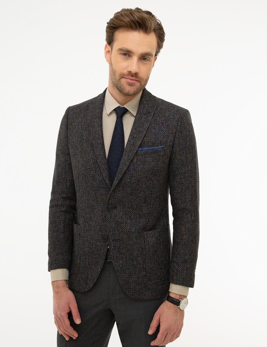 Lacivert Ex. Slim Fit Ceket