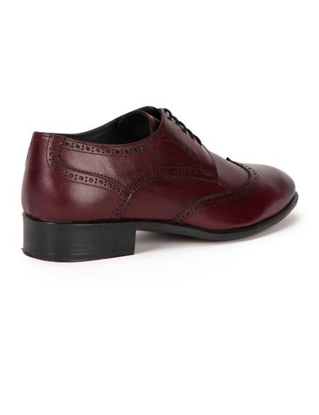 Bordo Slim Fit Ayakkabı - 50227011023
