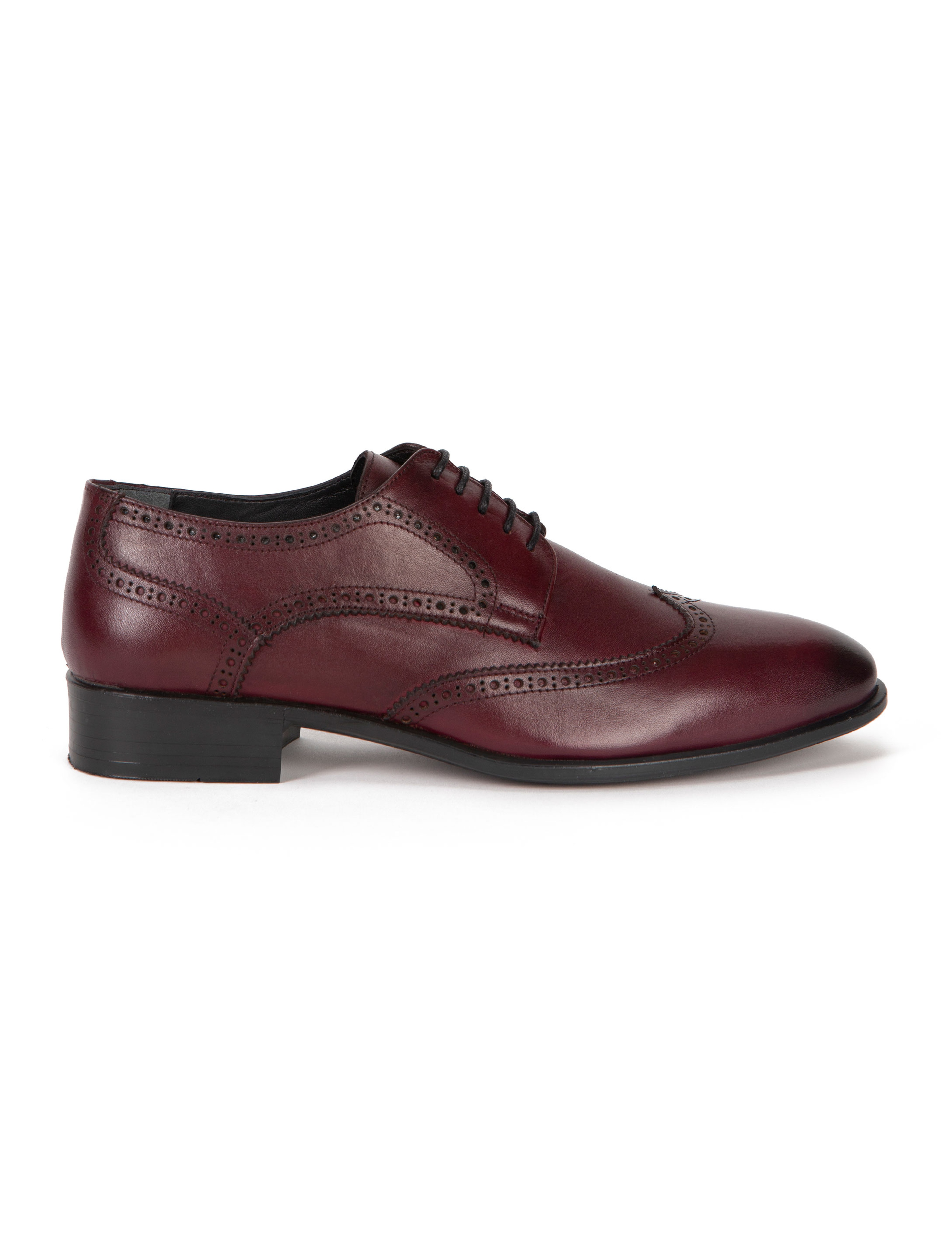 Bordo Klasik Ayakkabı - Image 3