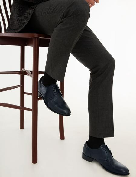 Lacivert Slim Fit Ayakkabı - 50227013011