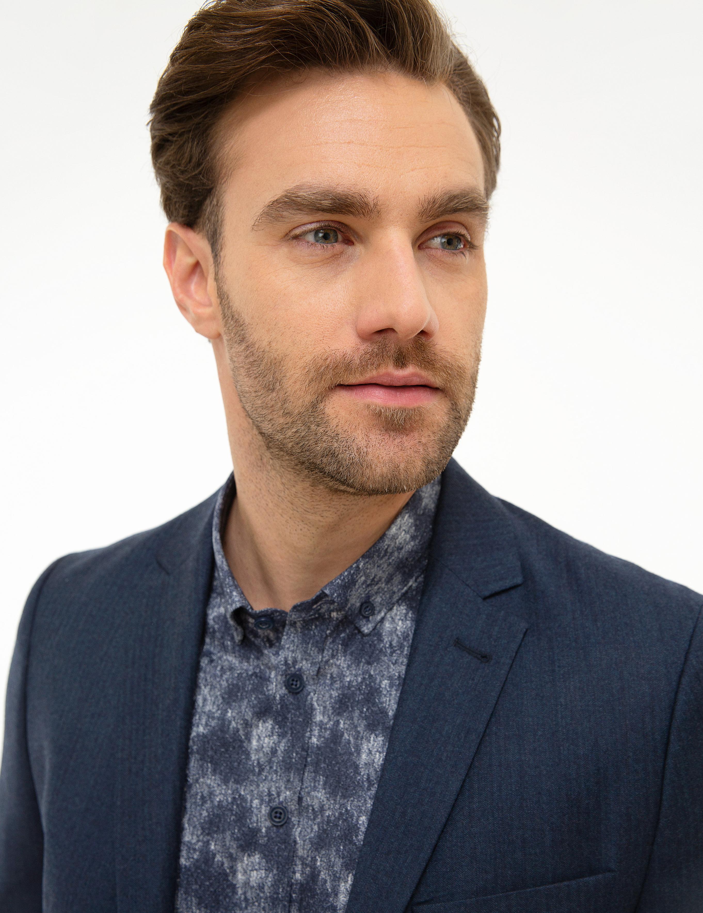 Lacivert Ex. Slim Fit Ceket