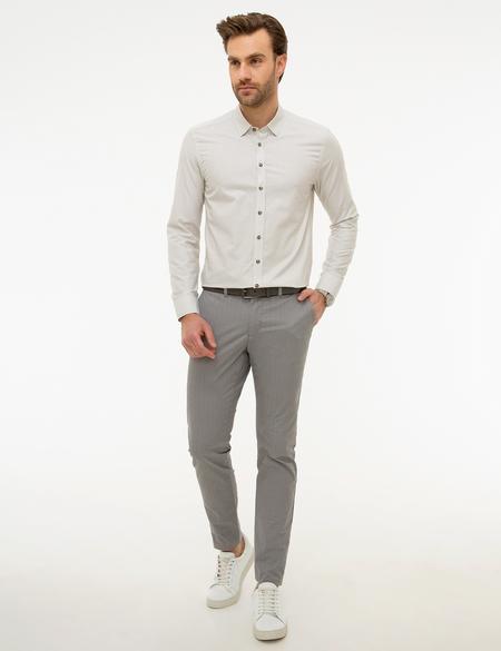 Haki Slim Fit Gömlek - 50221433014