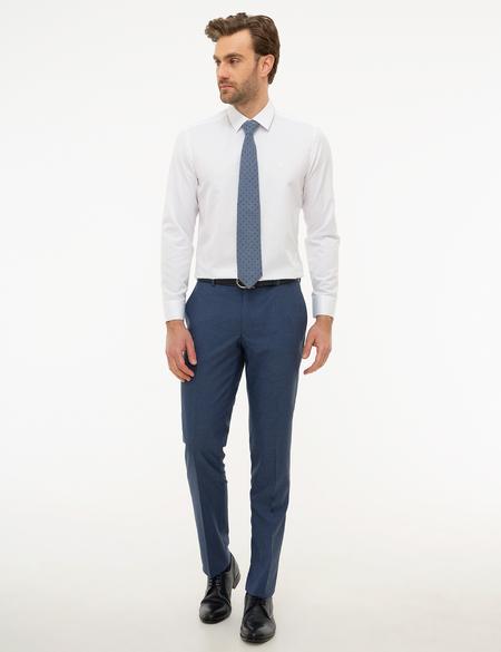 Beyaz Slim Fit Basic Gömlek - 50227059008
