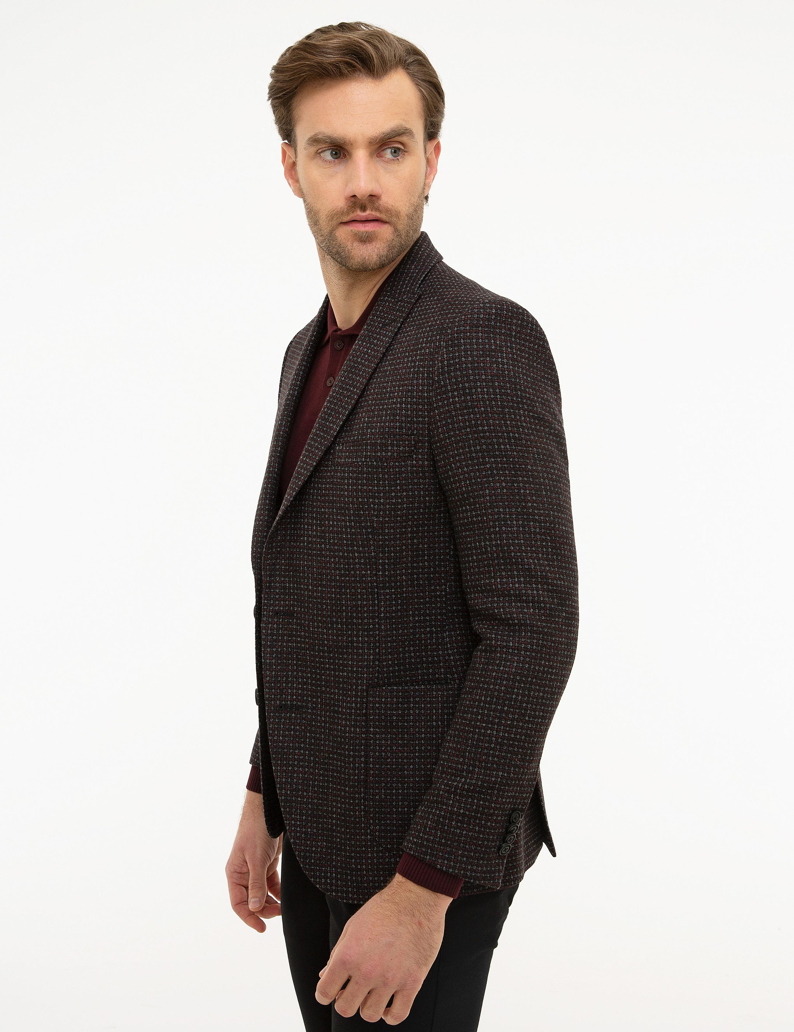 Siyah Ex. Slim Fit Ceket