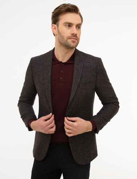 Siyah Ex. Slim Fit Ceket - 50226182041