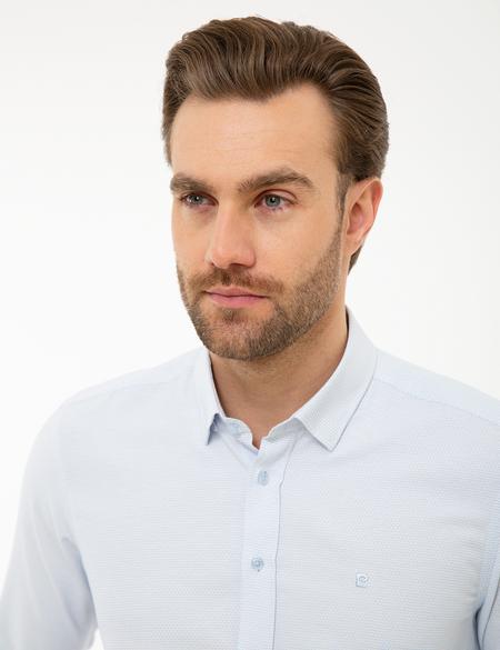 Açık Mavi Slim Fit Gömlek - 50223808001