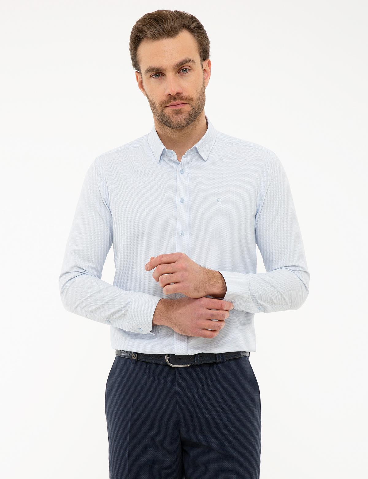 Açık Mavi Slim Fit Gömlek