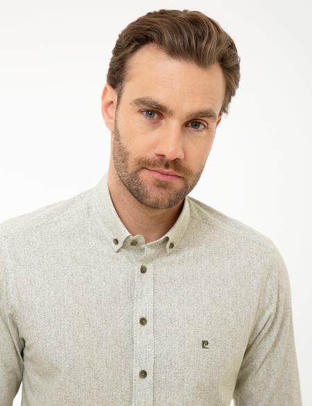 Haki Slim Fit Gömlek - 50221426005