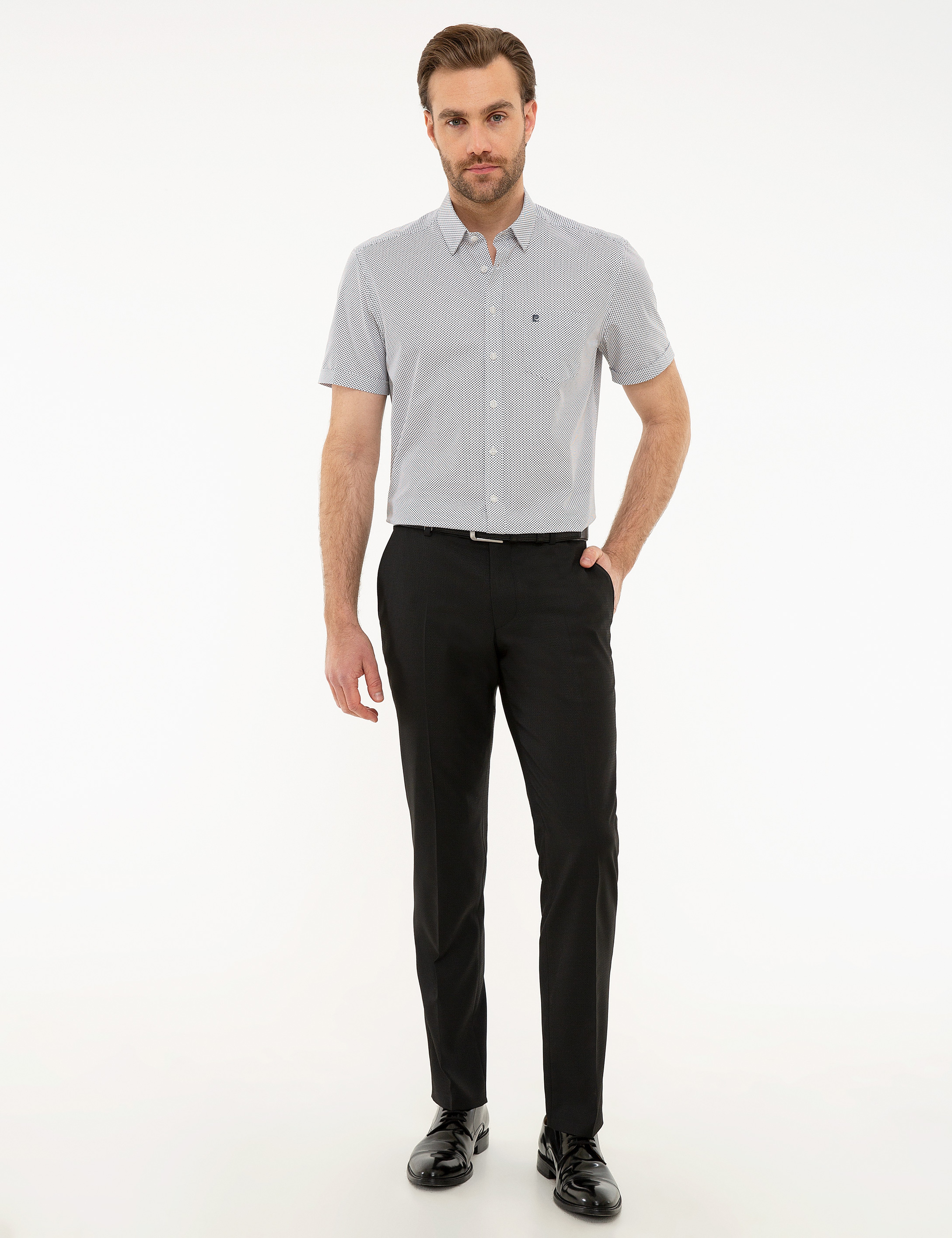 Siyah Slim Fit Pantolon - Image 1