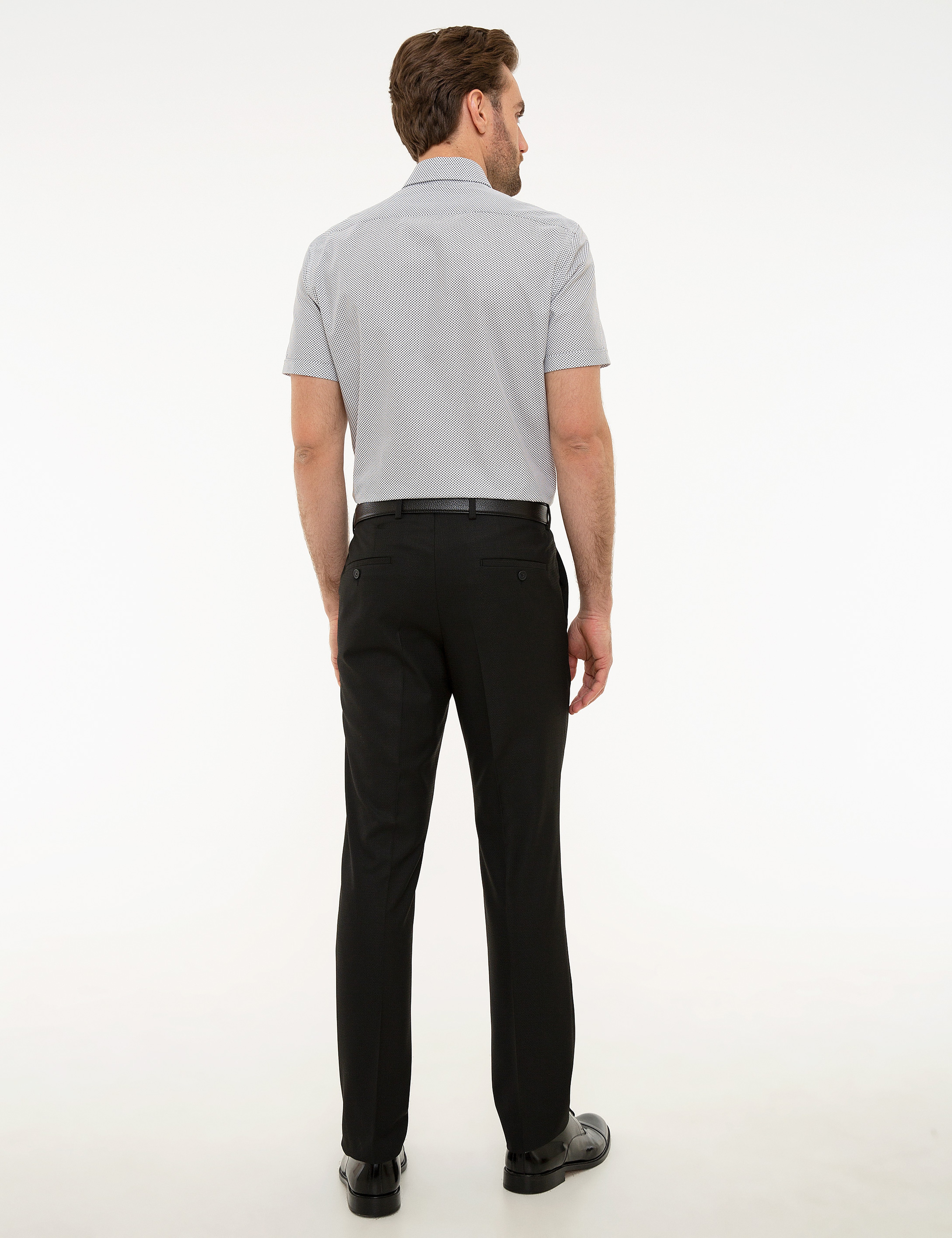 Siyah Slim Fit Pantolon - Image 3