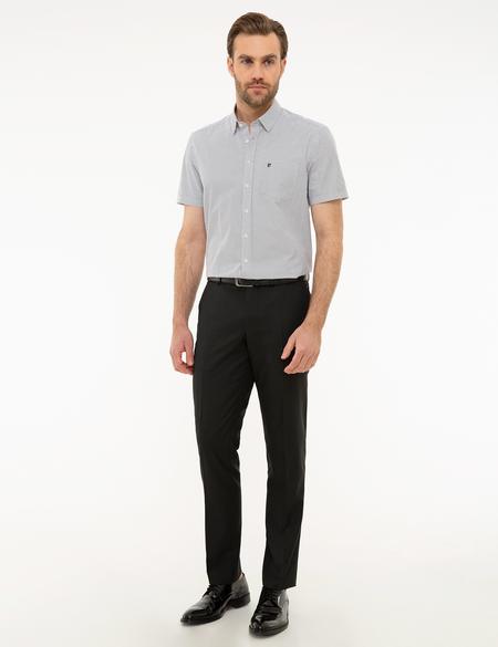 Siyah Slim Fit Pantolon - 50224040015