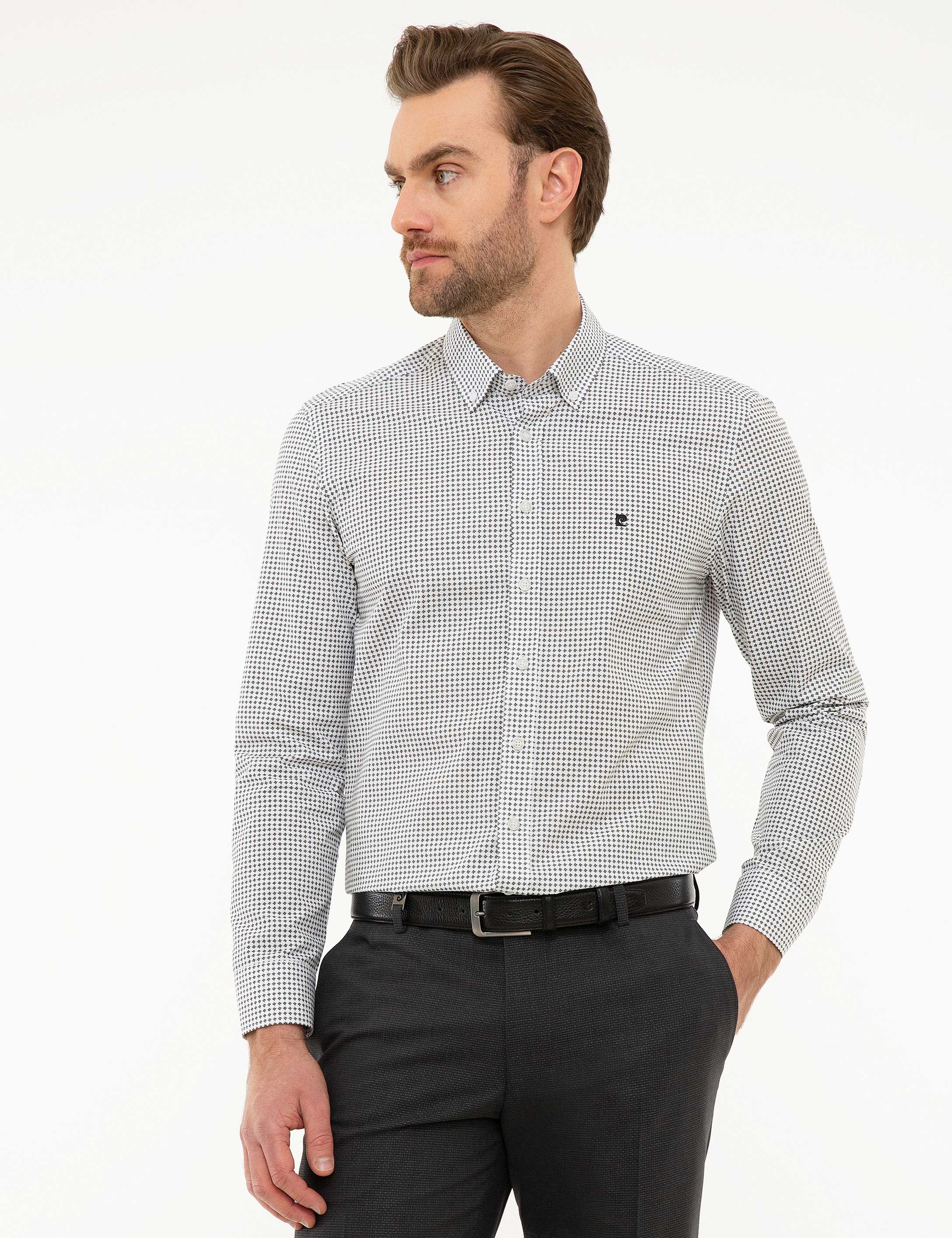 Siyah Slim Fit Gömlek