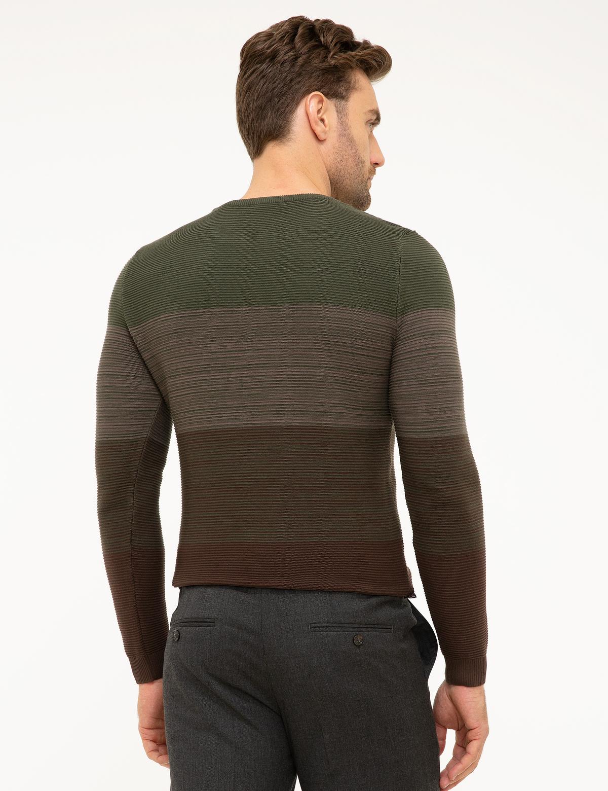 Haki Triko Kazak - 50194854034