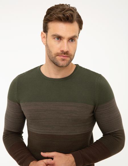 Haki Triko Kazak - 50194854034