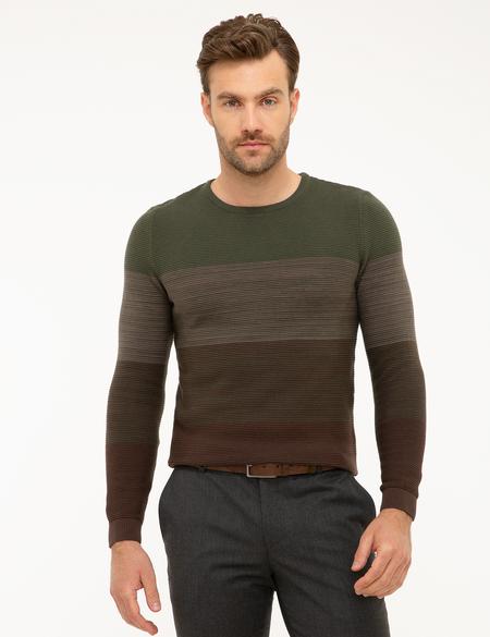 Haki Triko Kazak - 50194854034