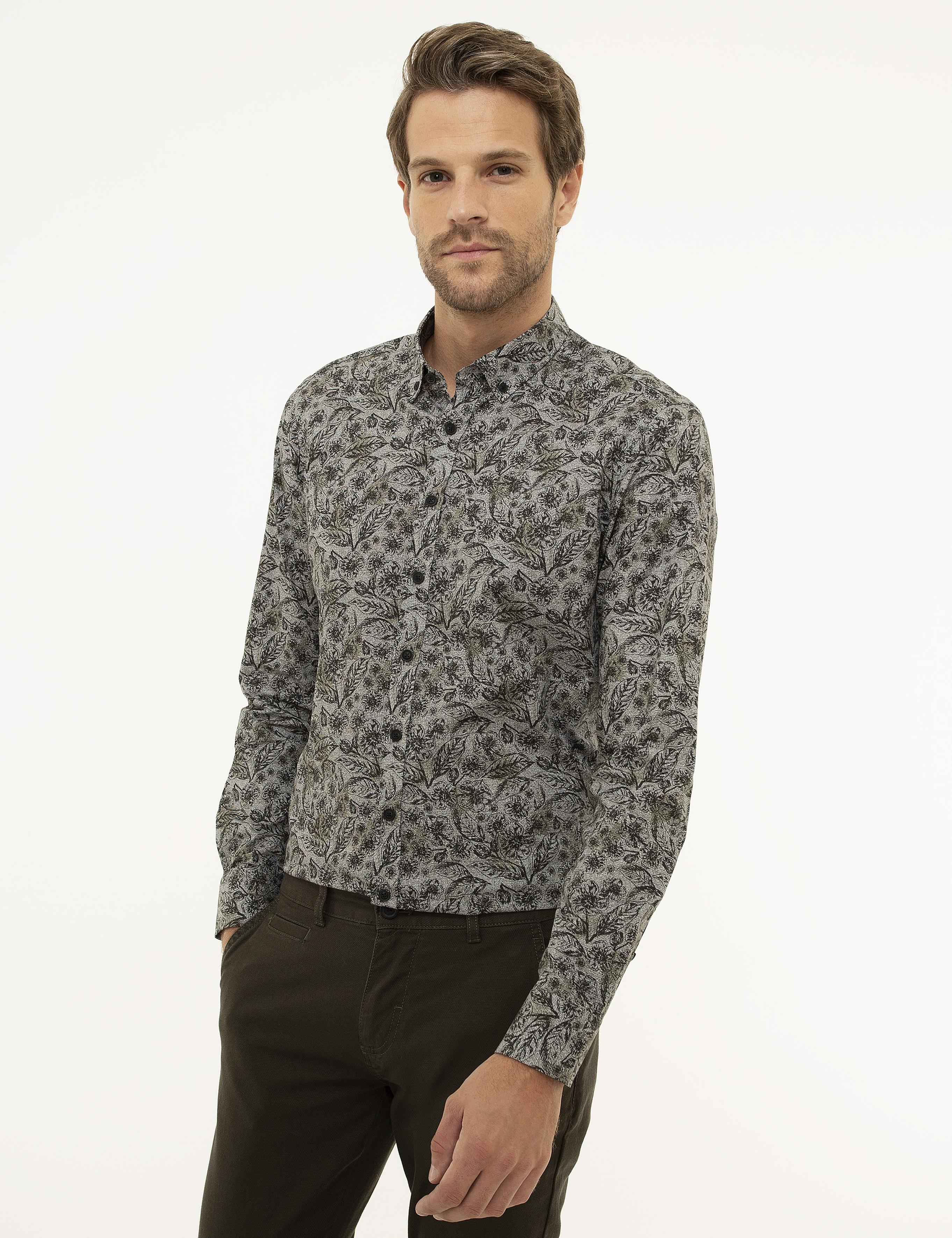 Siyah Slim Fit Gömlek