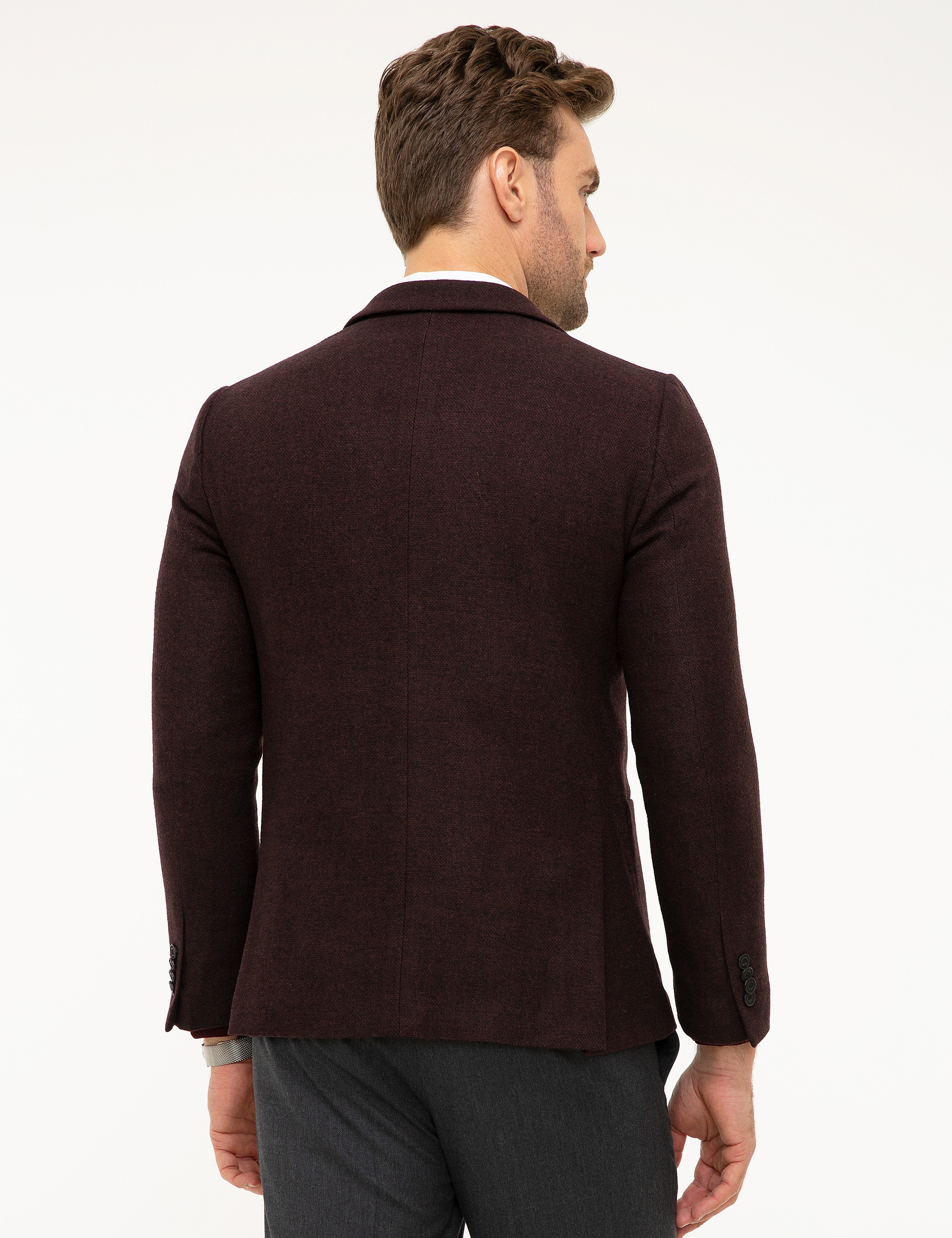 Bordo Ceket - Image 4